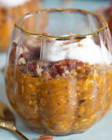 pumpkin spice overnight oats