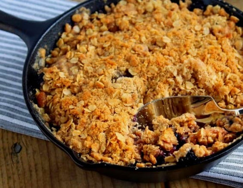 apple crisp blueberry