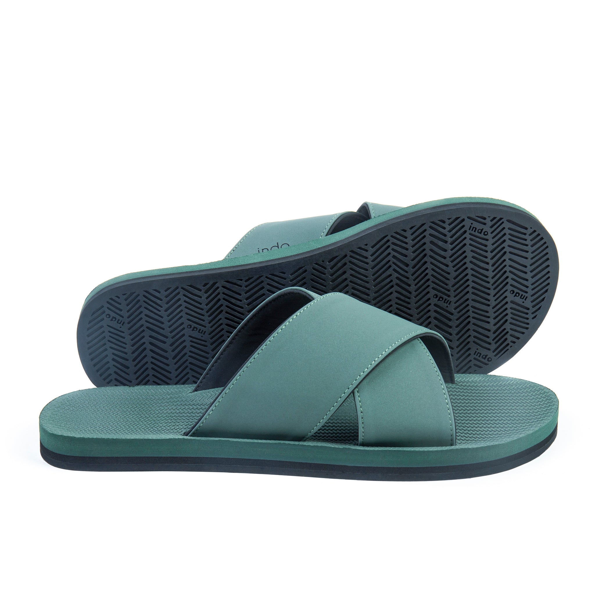 Men's Flip Flops - Leaf Light/Leaf