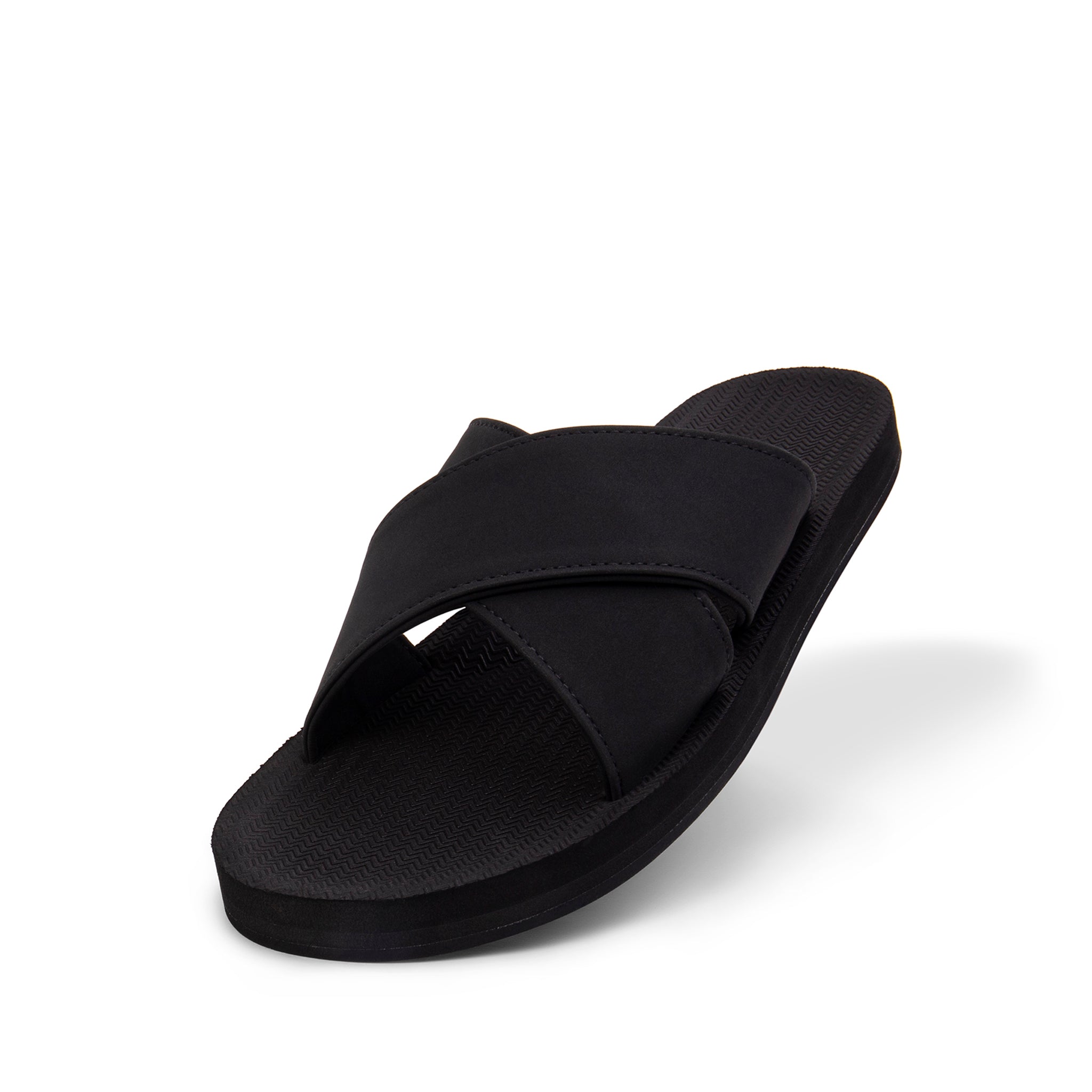 Women's ESSNTLS Slides - Black Sandals