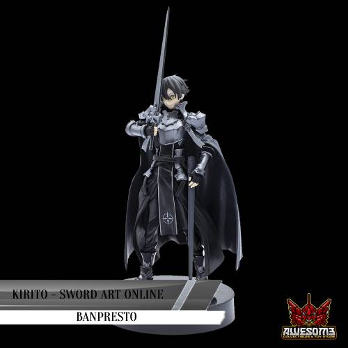 Banpresto - Sword Art Online Alicization Rising Steel Integrity Knight Kirito Figure