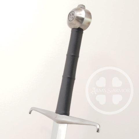 Black Prince Longsword with bright finish