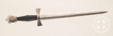14th C Dagger with fullered blade