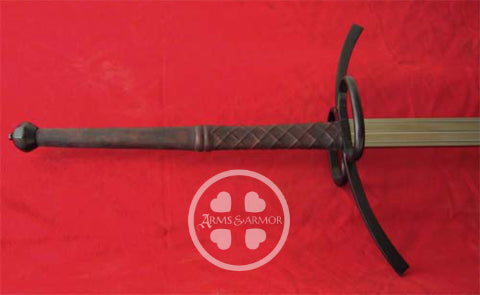 European two handed sword with small pommel
