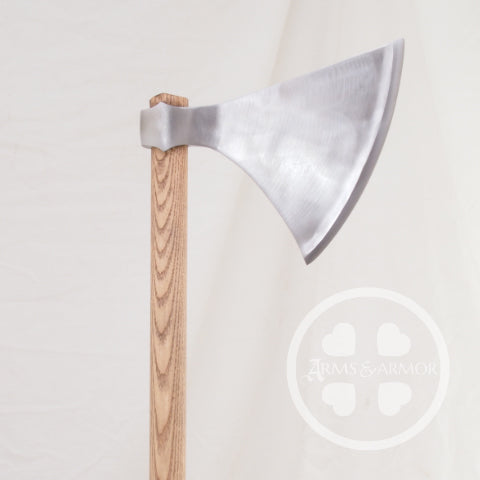 War Axe with reinforced edge by Arms & Armor