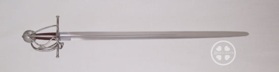Custom Basket hilt sword replica of one found in Thames.