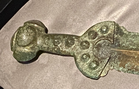 Hilt of Romanian Bronze Age Sword