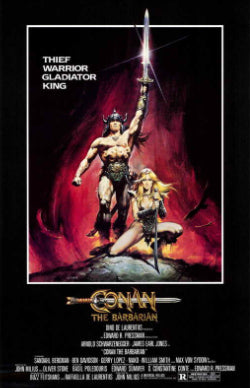 Conan the Barbarian movie poster