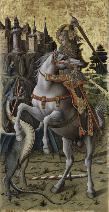 Crivelli's Saint George and the Dragon