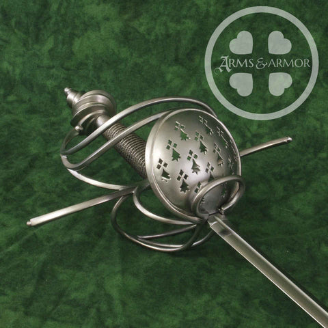 Shelled rapier in the Bilbo style