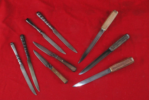 Knives made for props on The Season of the Witch
