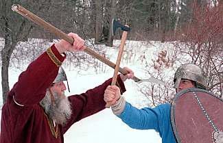 Hurstwic viking axe reserach