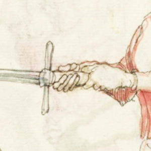 Gripping the sword by Dürer