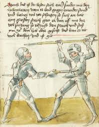 Image of knightly combat in Kahl