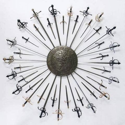 Globe Theatre rapier wheel