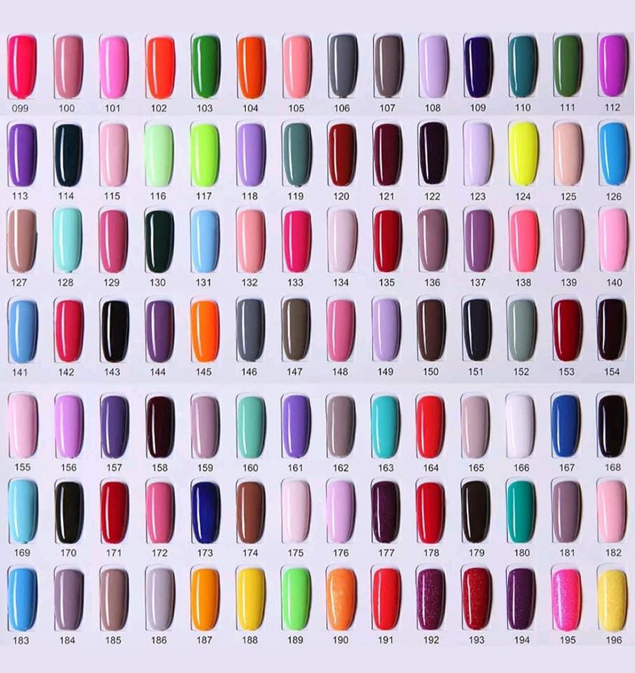 Esmalte Gelish Uñas RS NAIL Arma Tu Paquete Tonos 001 - 100 | lideres en  productos para uñas