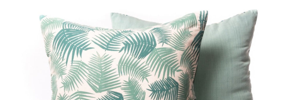 Best Mother's Day Gifts That Give Back - fern print cushion