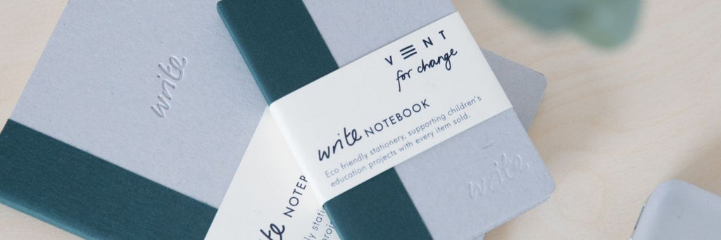 Best Mother's Day Gifts That Give Back - write recycled notebook - sustainable stationery