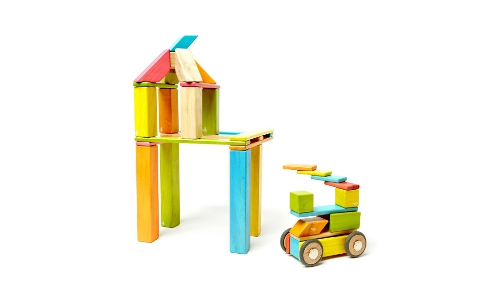 Ethical Gifts Guide - 42 piece Tegu ethical wooden toys