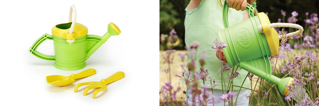 Guide 6 Best Sustainable Outdoor Toys - Watering Can and Little Gardener's Set