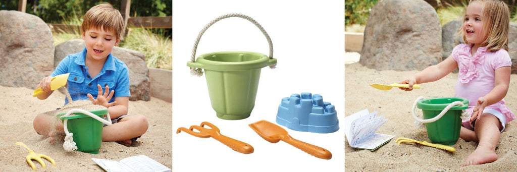 Guide 6 Best Sustainable Outdoor Toys - beach bucket and spade
