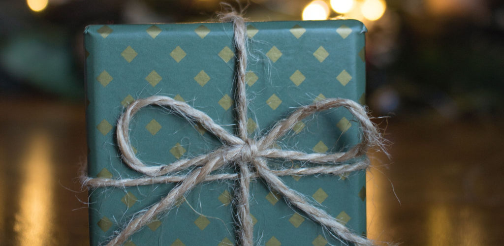 Have a plan - eco friendly gift wrap
