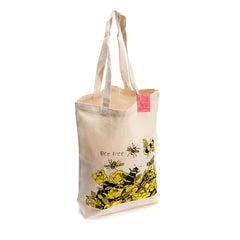 Bee Free Fair Trade cotton tote bag