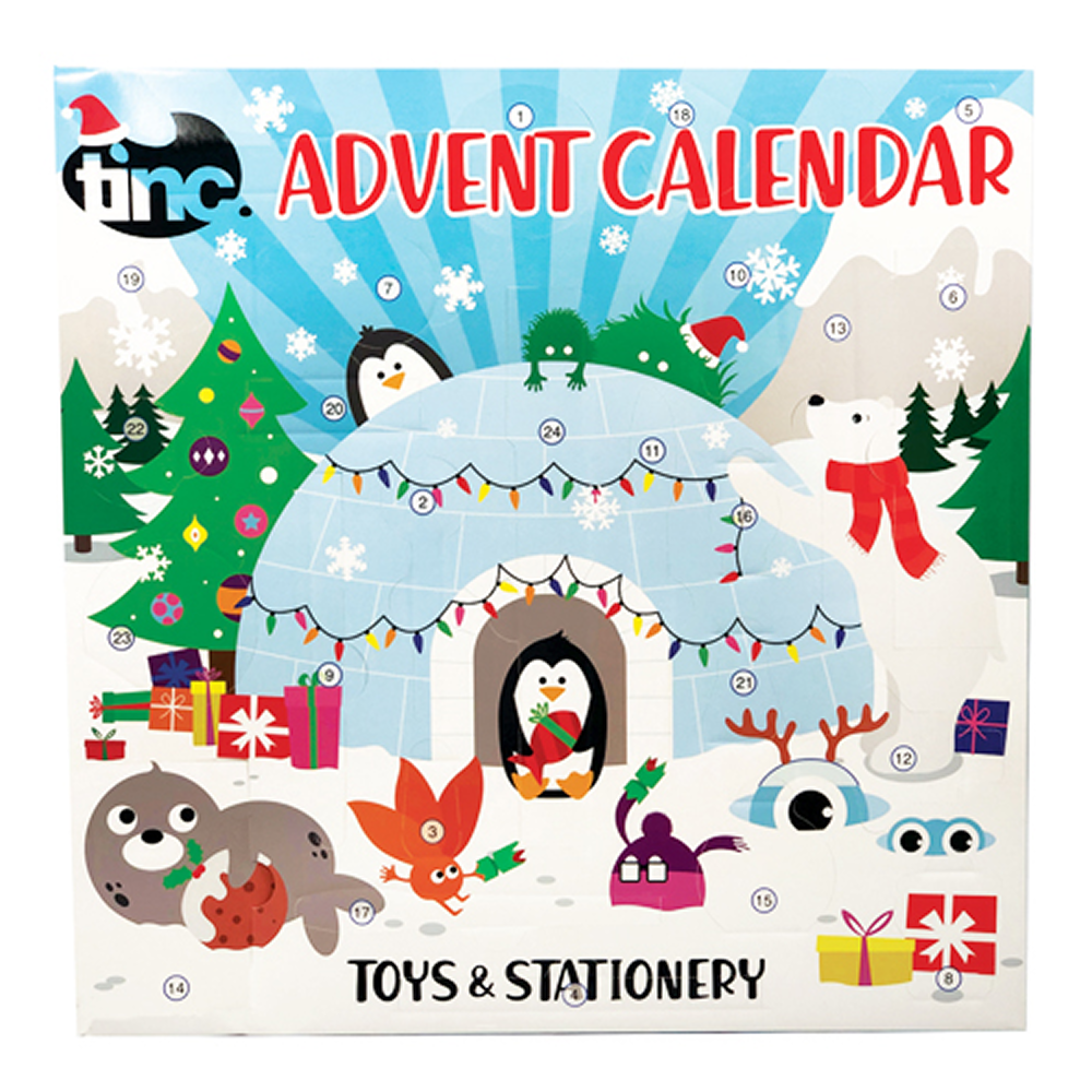 Tinc #39 s Kids Stationery Advent Calendar