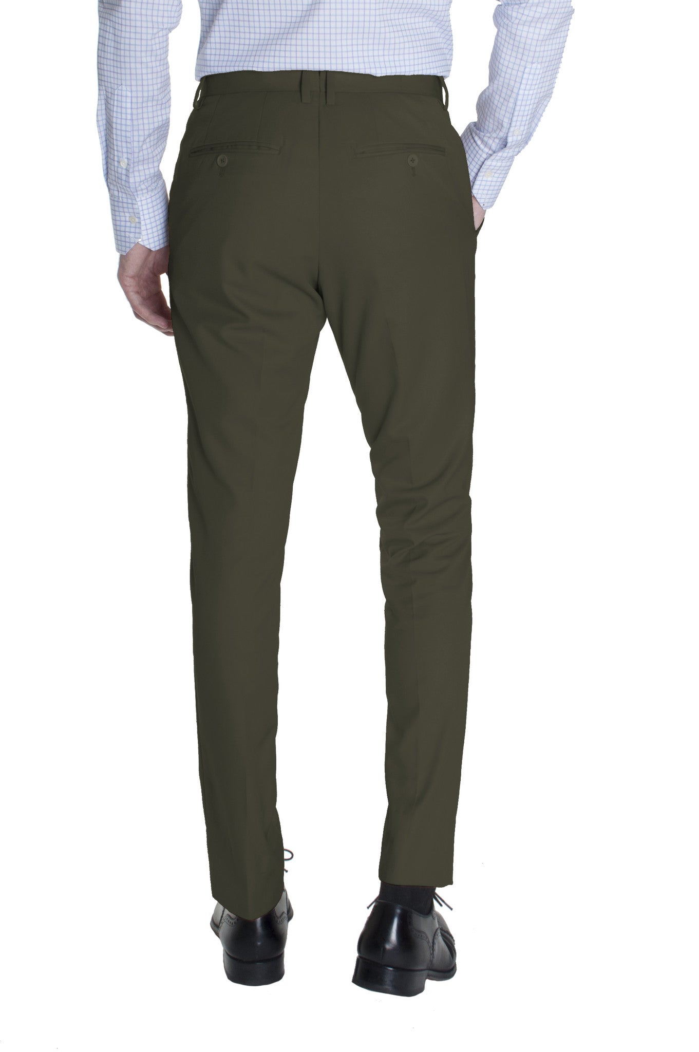 olive green pants