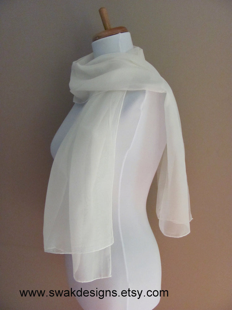 sheer chiffon wrap