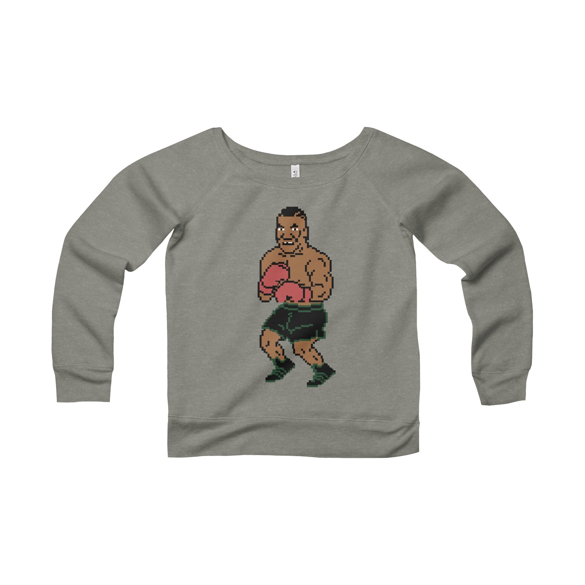 Retro Mike Tyson Punchout Inspired Women's Sponge Fleece ...