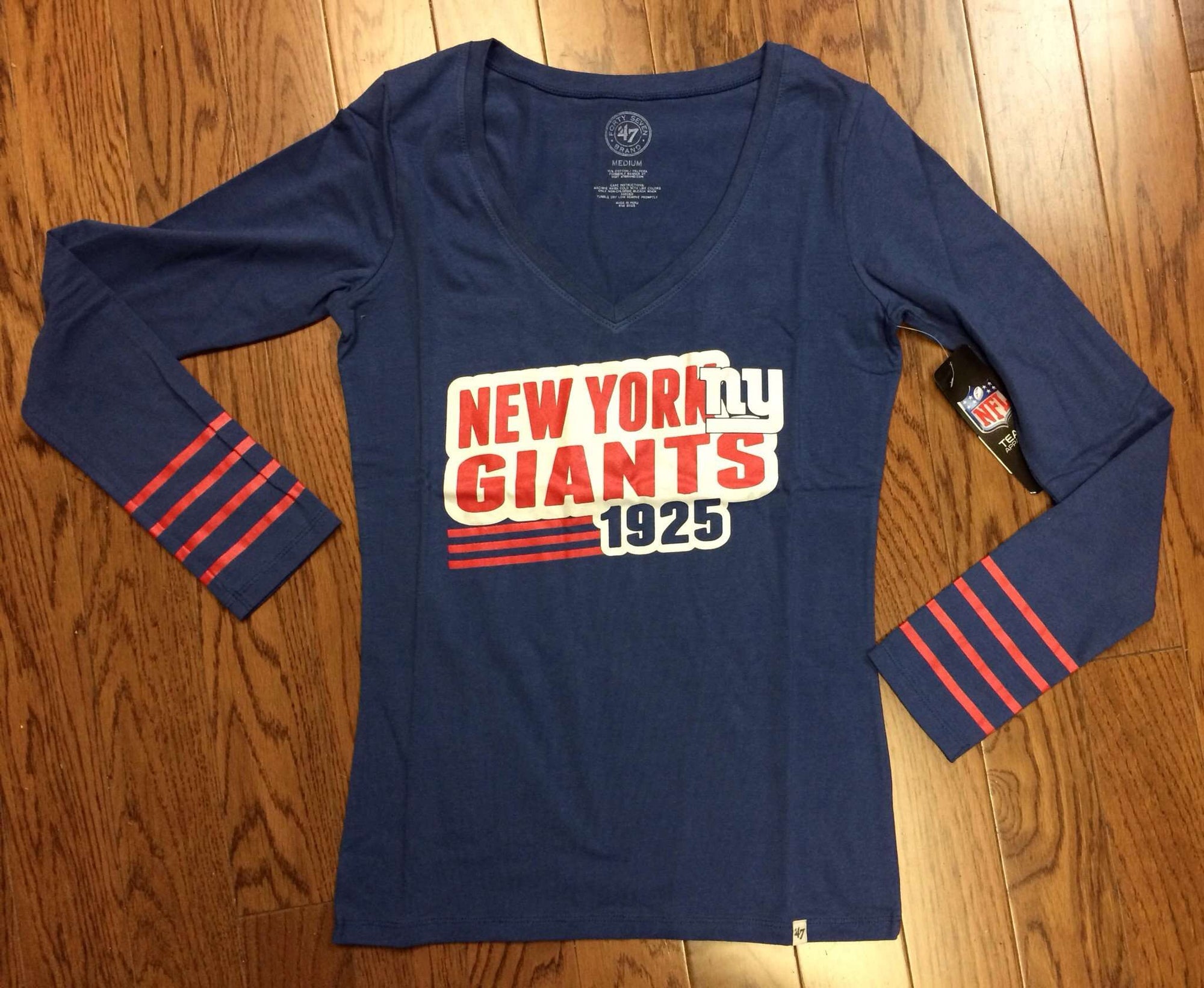 new york giants women's shirts