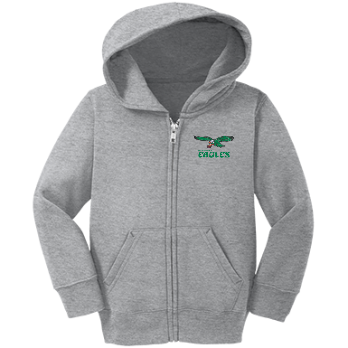 eagles zip hoodie