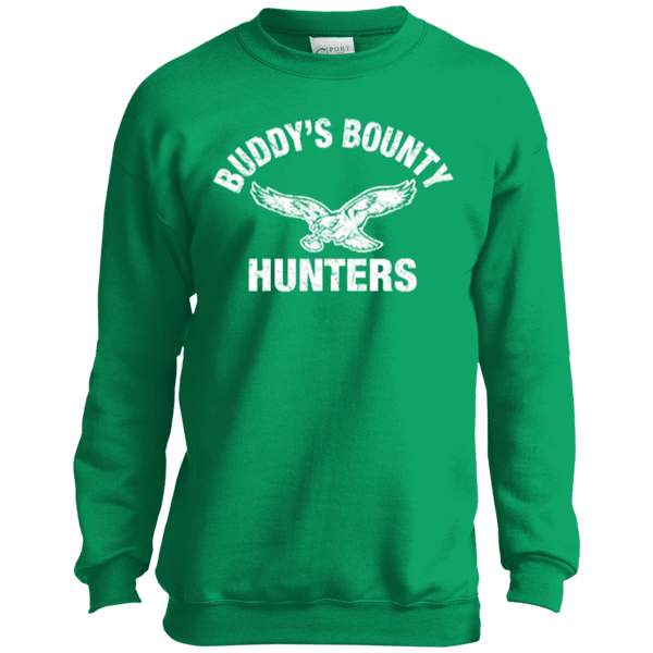 hunter green crew neck sweatshirt