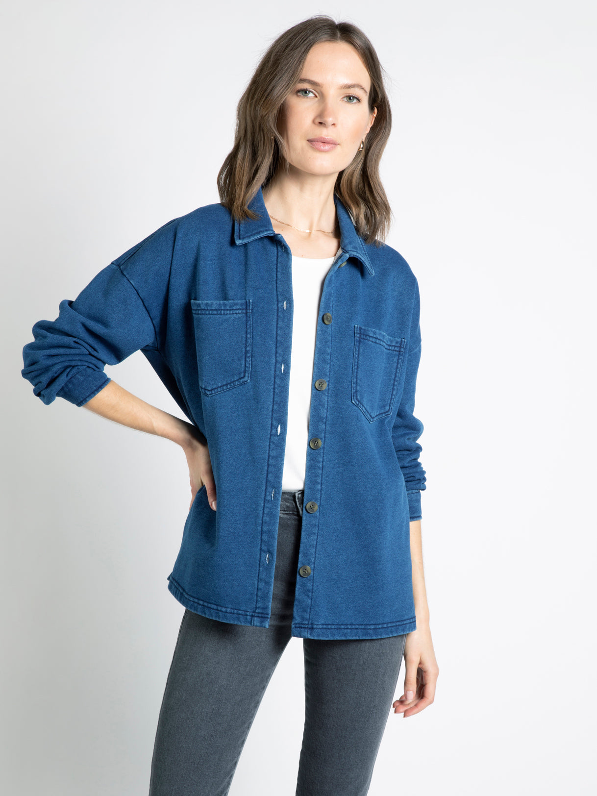 Savanna Jane Ladies Short Denim Jacket