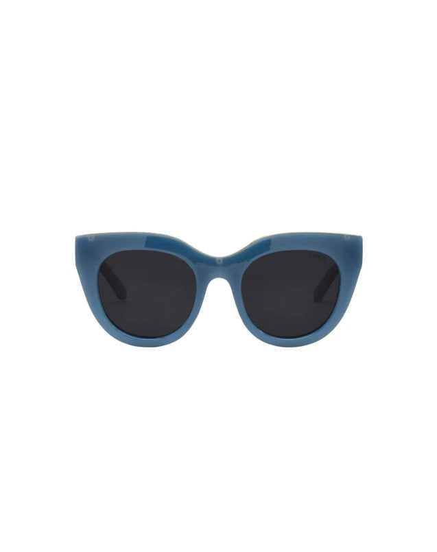 Maverick Sunglasses in White Gold/Smoke by I-Sea – Curly Girl Boutique