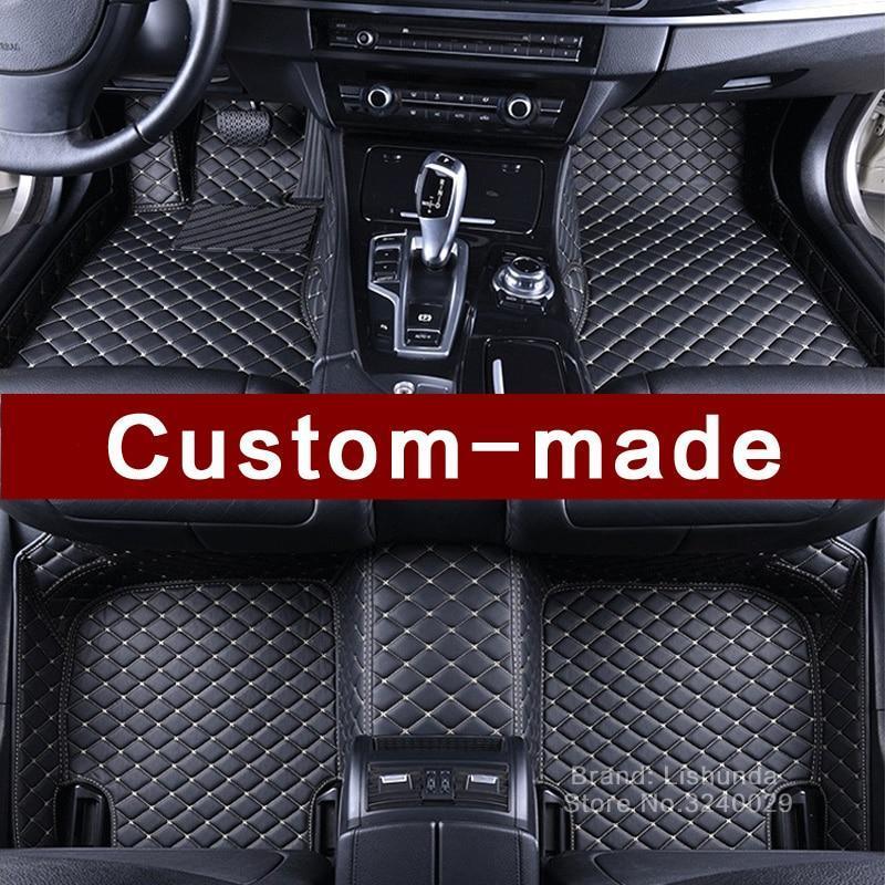 Customized Luxury Car Floor Mat In Leather Outletsole