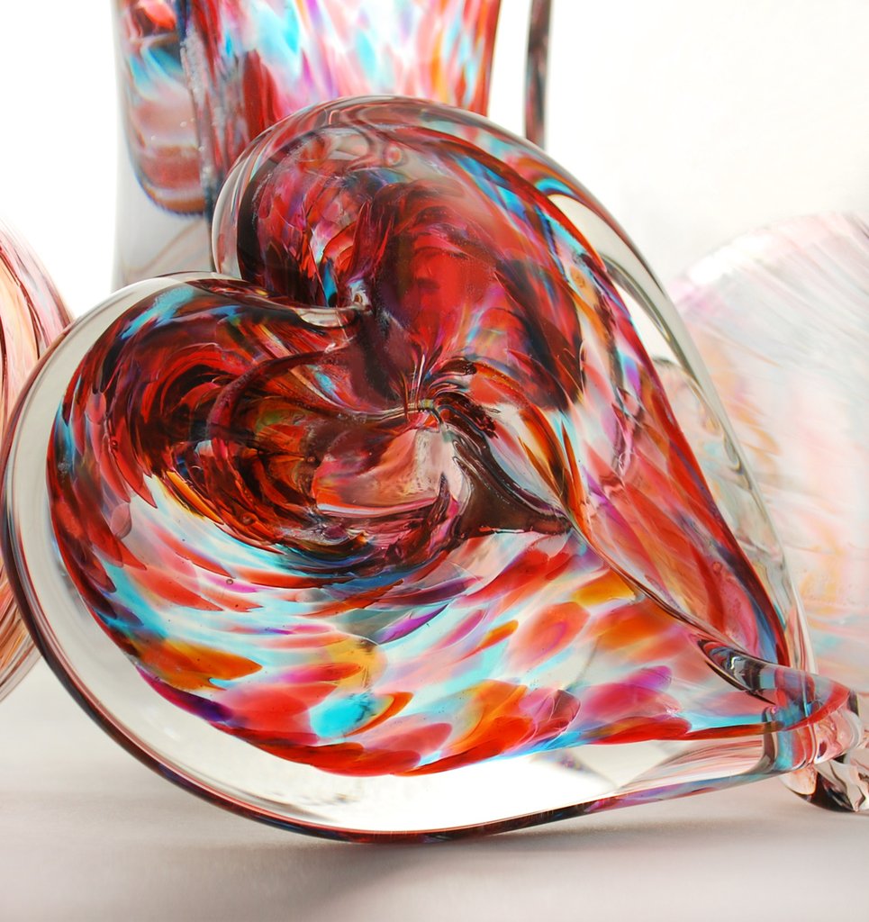 unity glass sculpture