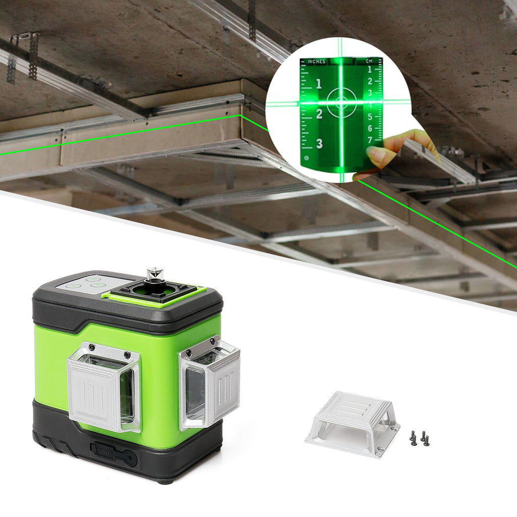 Huepar 503CG - 3D Green Beam Cross Line Self-Leveling Laser Level
