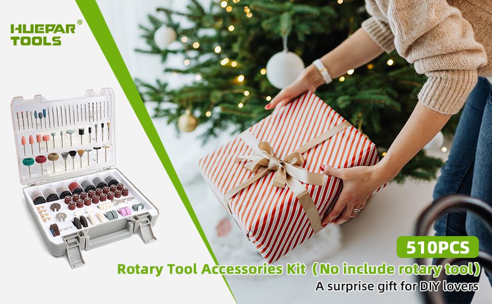 HUEPAR RT510 Rotary Tool Accessories Kit with free shipping available at HUEPAR US3