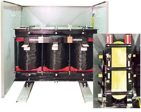 Three phase transformers are manufactured to IEC60076 and IEC61558