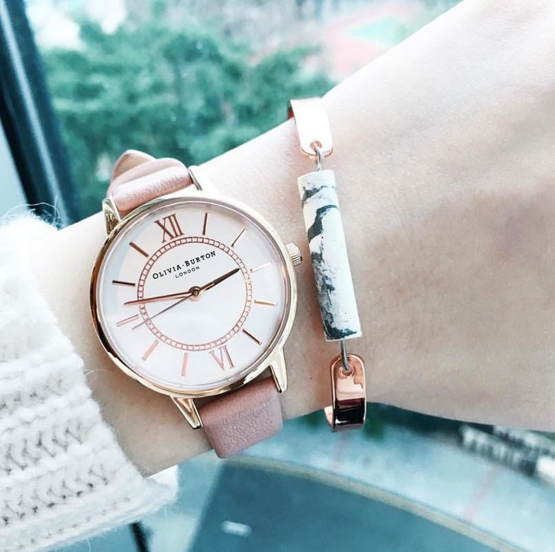 OLIVIA BURTON WOMEN'S WONDERLAND DUSTY PINK MIX WATCH - ROSE GOLD/PINK的圖片搜尋結果