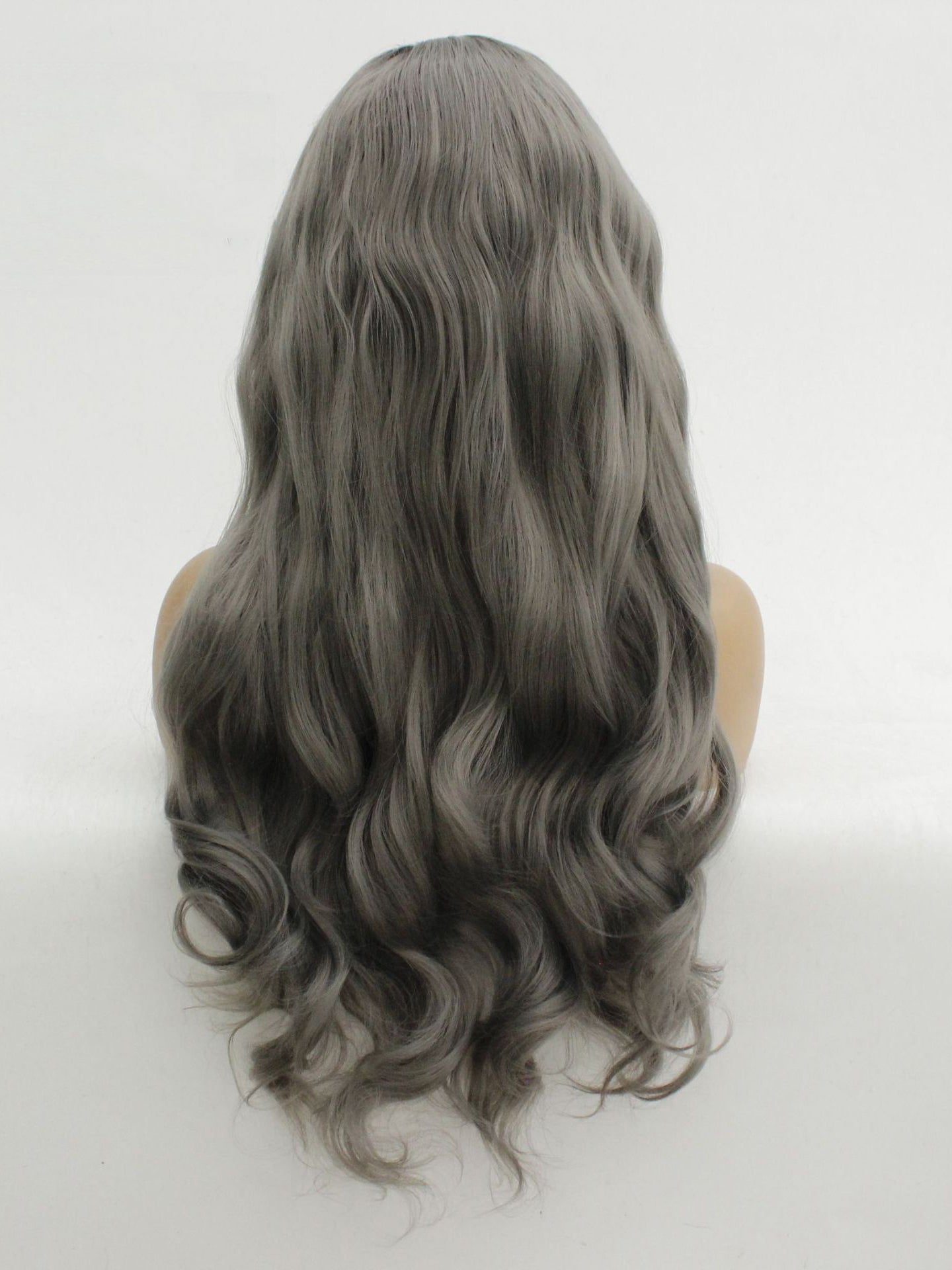 gray lace wig