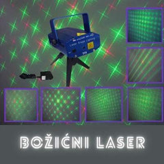 božićni laser