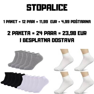 stopalice besplatna dostava