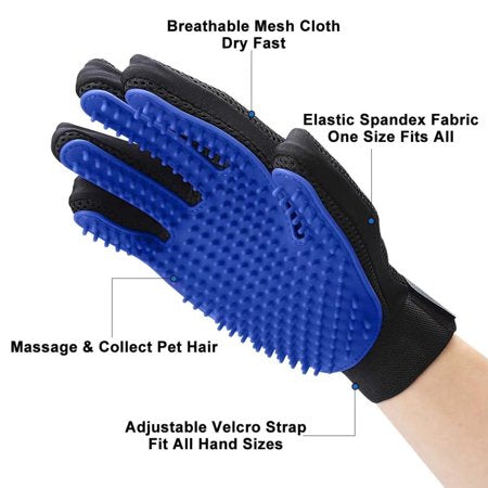 rukavice za češljanje psa  shop box