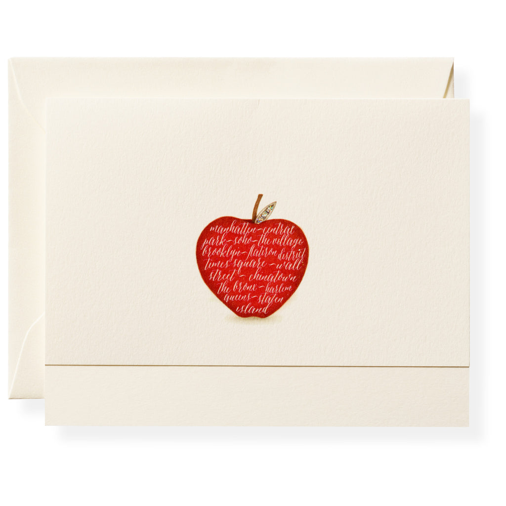 Apple Individual Note Card