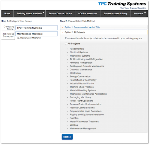 Industrial apprenticeship programs