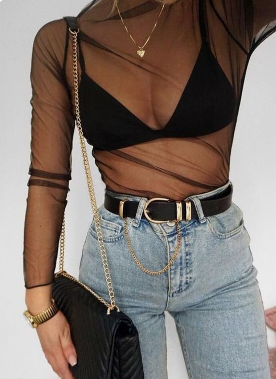 top with bralette underneath