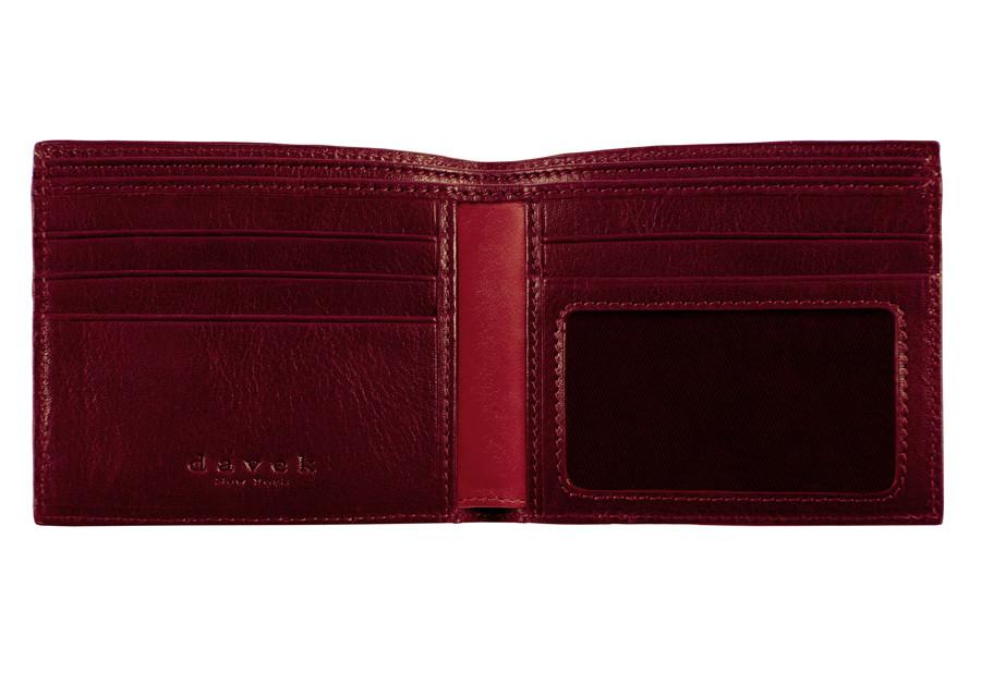 Davek Burgundy Leather Billfold Wallet | Best Leather Wallets For Men ...